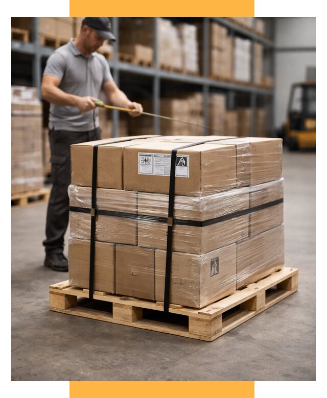Упаковка и паллетирование грузов от 3848 р. | СетСервис-Ддв