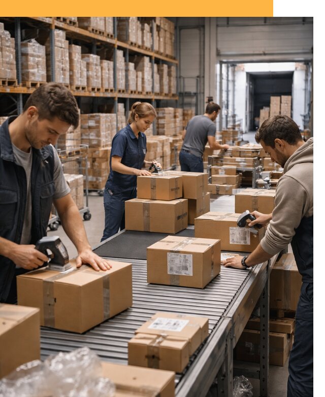 Доставка товаров для маркетплейсов от двери до склада от 8246