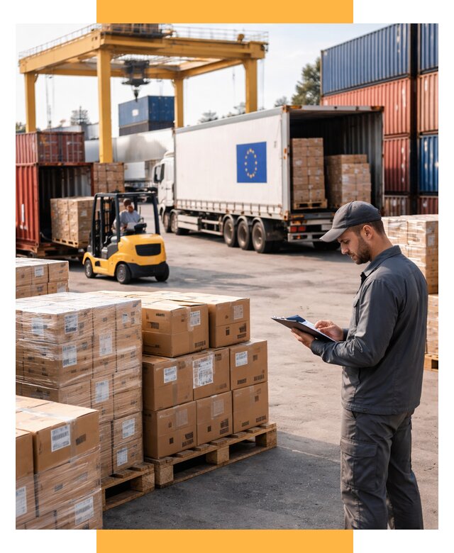 Доставка грузов из Европы от 13194 р., логистика СетСервис-Ддв