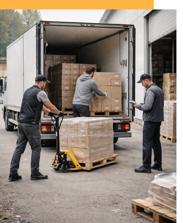 Автоперевозки из Европы до двери по цене от 93458 руб/т