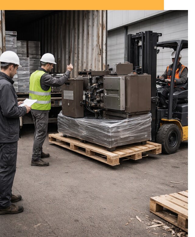 Доставка промышленного оборудования из Европы от 49478