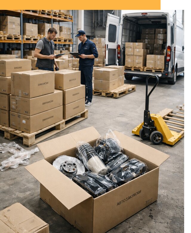 Доставка автозапчастей из Европы от 13744 руб быстро и надёжно