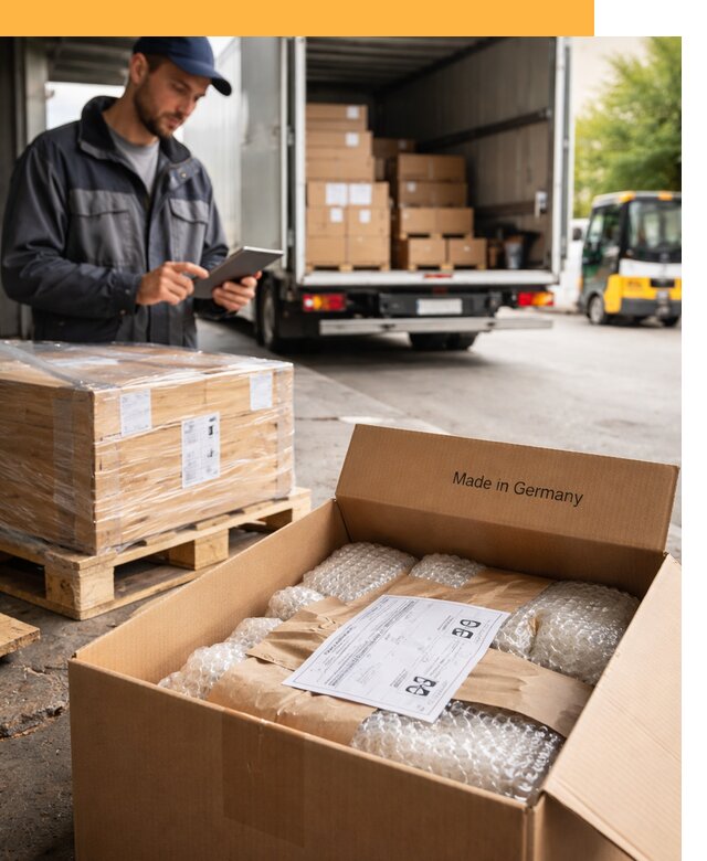 Доставка грузов из Германии от 49478 руб с таможенным оформлением