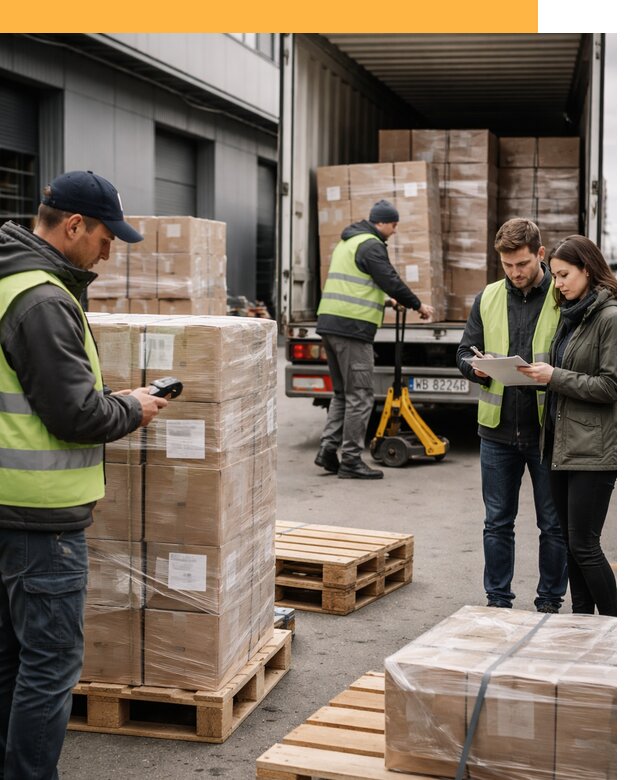 Доставка грузов из Польши: морем, авто и авиа от 8246