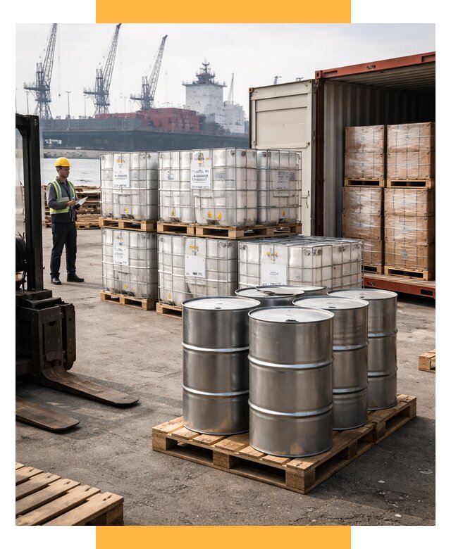 Доставка химического сырья из Индии от 274875 р. | СетСервис-Ддв