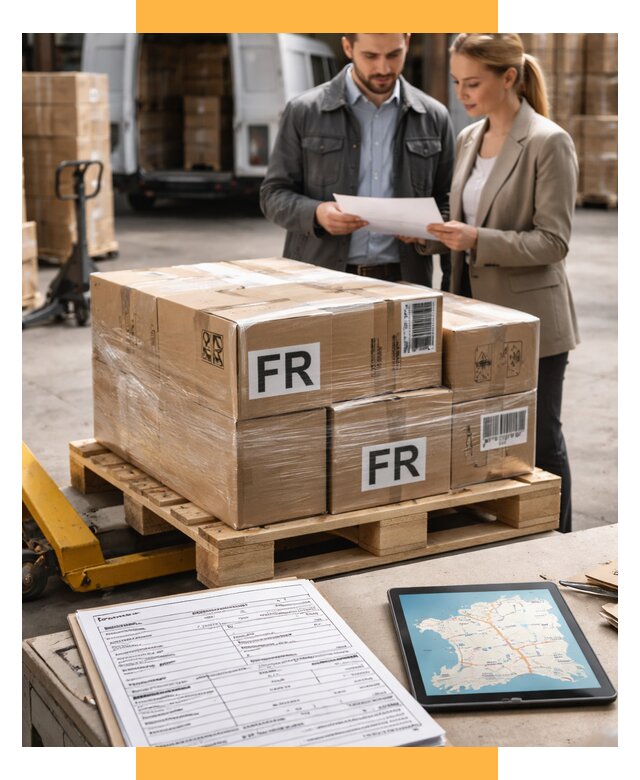 Доставка грузов в Францию от 27488 р., логистика СетСервис-Ддв