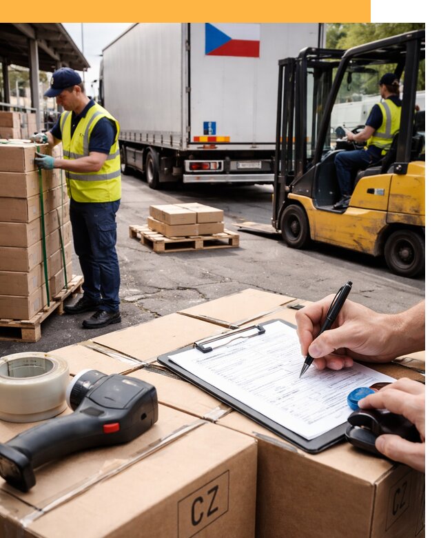 Доставка грузов в Чехию от 38483 руб, международные перевозки