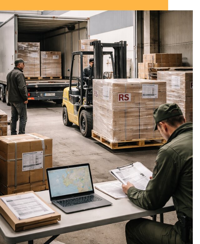 Доставка грузов в Сербию от 49478 руб, международные перевозки