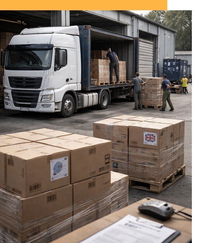 Доставка грузов в Великобританию: морская, авиа и авто от 49478 руб.