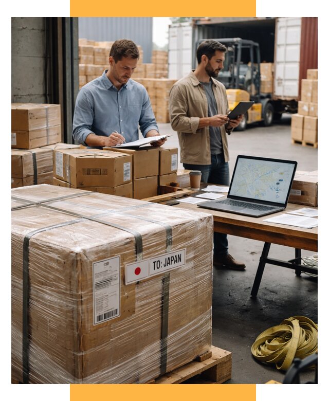 Доставка грузов в Японию от 27488 р., логистика СетСервис-Ддв