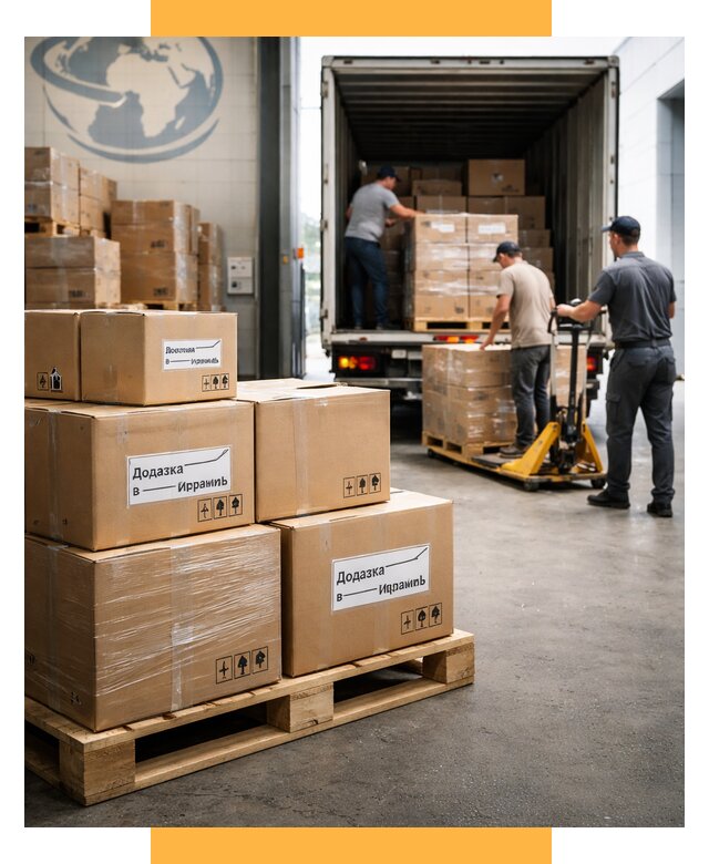 Доставка грузов в Израиль и экспорт от 49478 р. СетСервис-Ддв