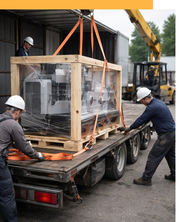 Международная перевозка станков любой сложности от 65970