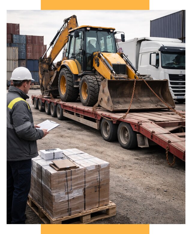 Международная перевозка спецтехники от 49478 р., СетСервис-Ддв