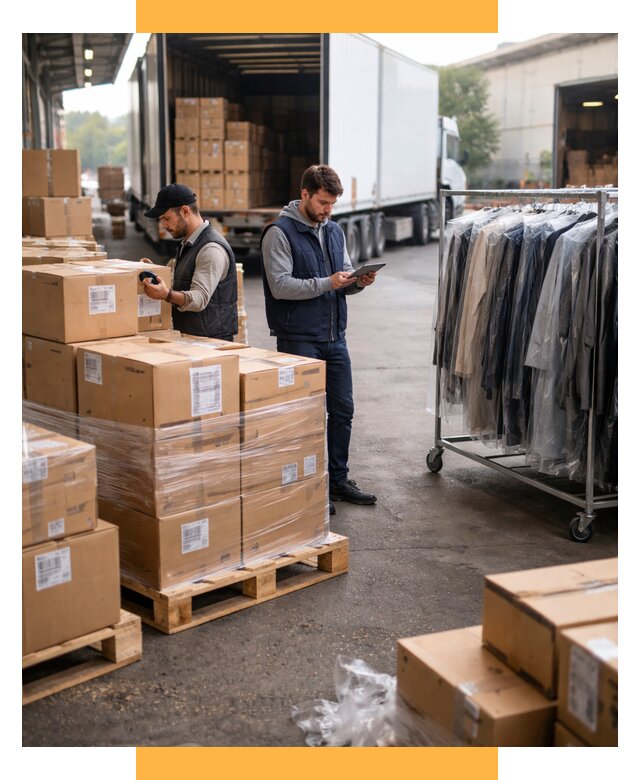 Перевозка и доставка одежды из Китая от 8246 р., СетСервис-Ддв