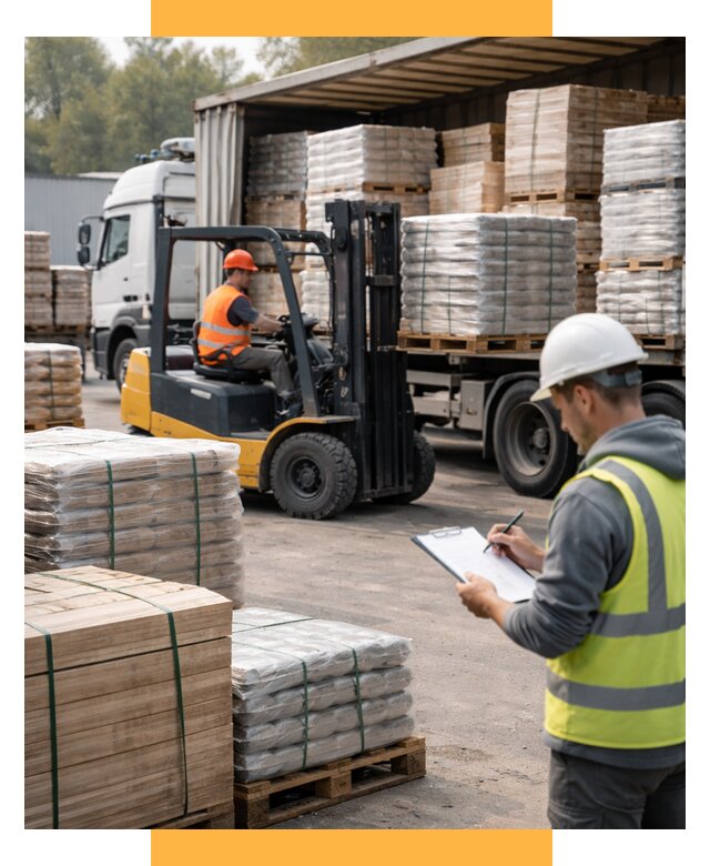 Перевозка строительных материалов от 6047 р. | СетСервис-Ддв