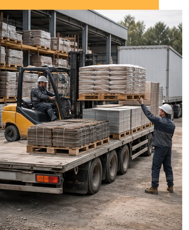 Перевозка строительных материалов по миру от 6047 руб