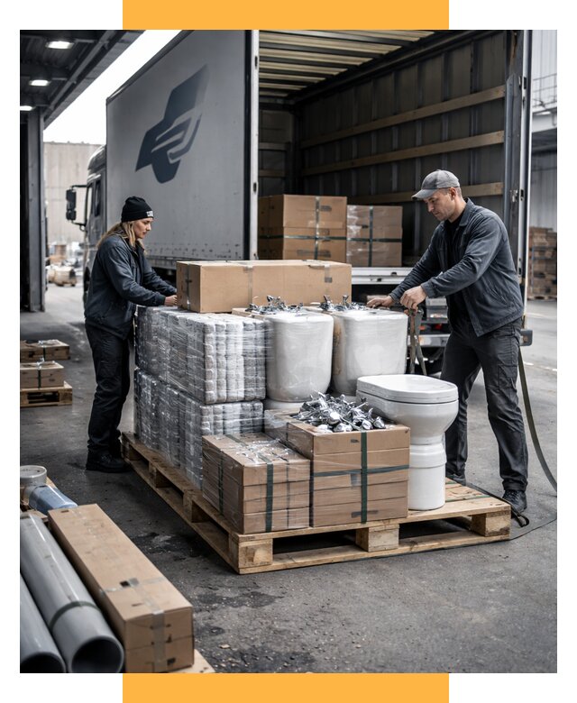 Перевозка сантехники под ключ от 1979 р. | СетСервис-Ддв