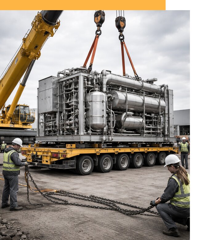 Перевозка тяжеловесных грузов по миру от 164925 руб