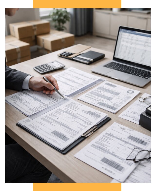 Анализ документов для таможни от 4948 р. - СетСервис-Ддв