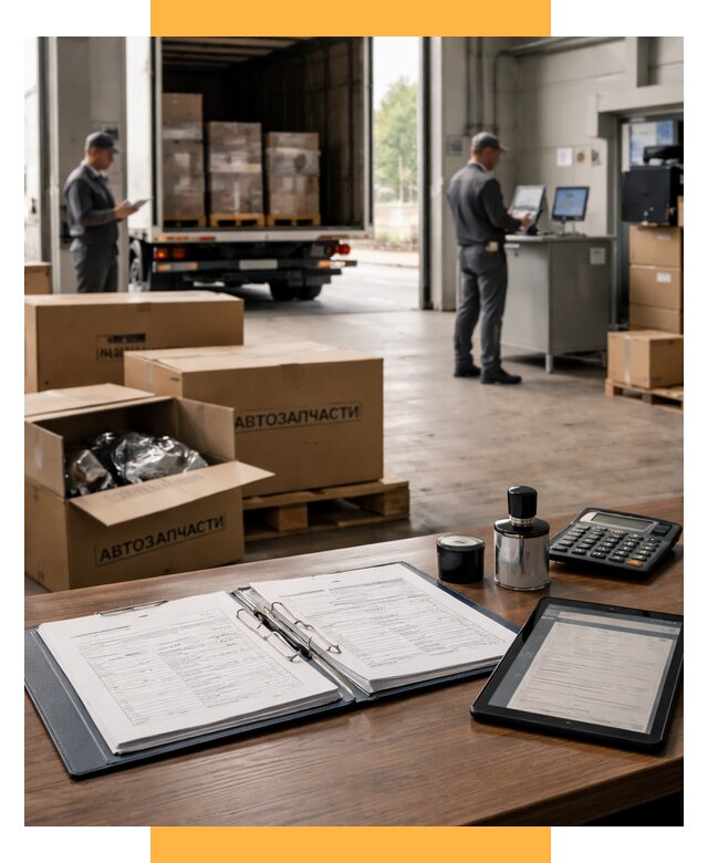 Таможенное оформление автозапчастей под ключ от 9346 р., СетСервис-Ддв