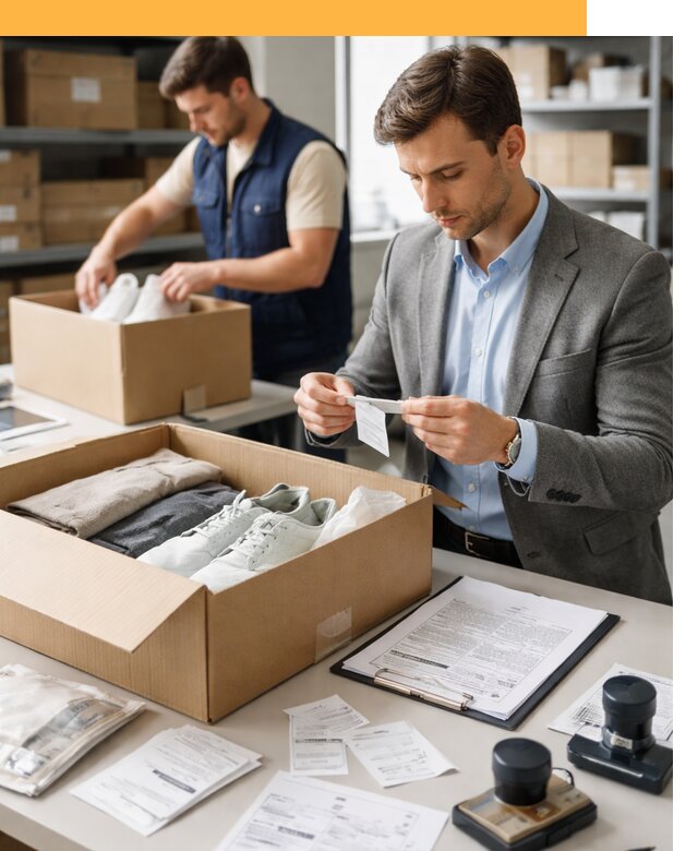 Таможенное оформление одежды и обуви по выгодной цене от 7147 руб