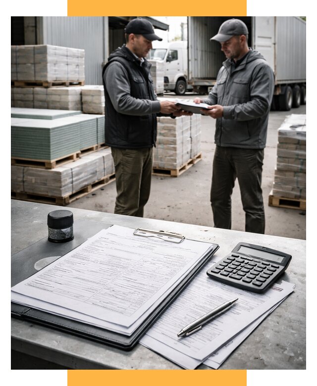 Таможенное оформление стройматериалов от 9346 р. | СетСервис-Ддв