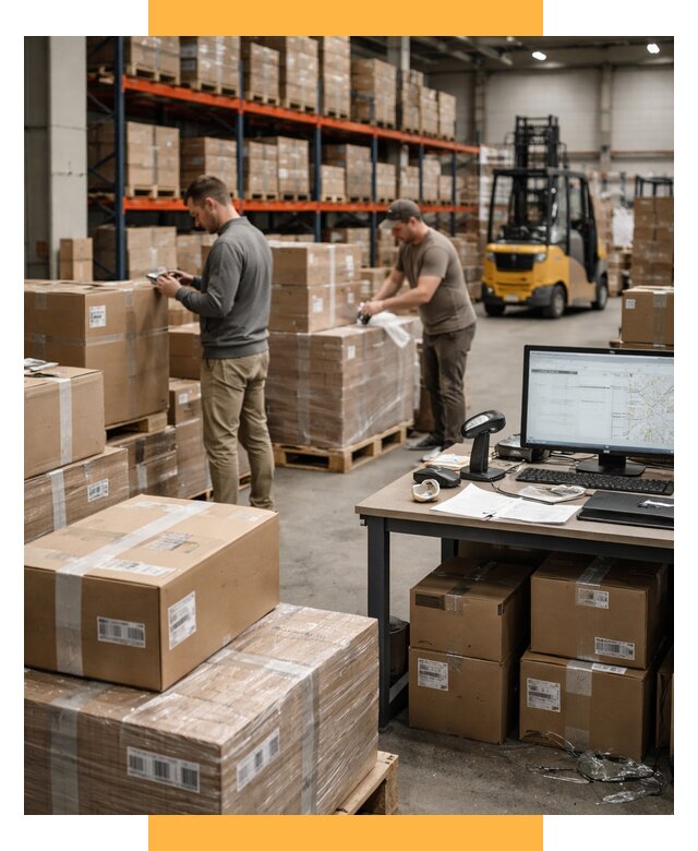 Склад консолидации в Европе от 7147 р., услуги СетСервис-Ддв