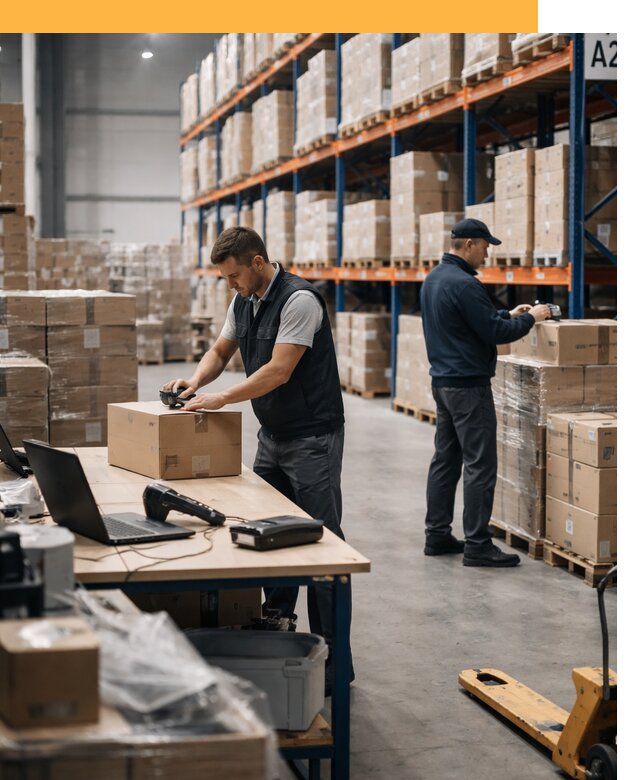 Склад консолидации в Европе: хранение, сортировка от 7147